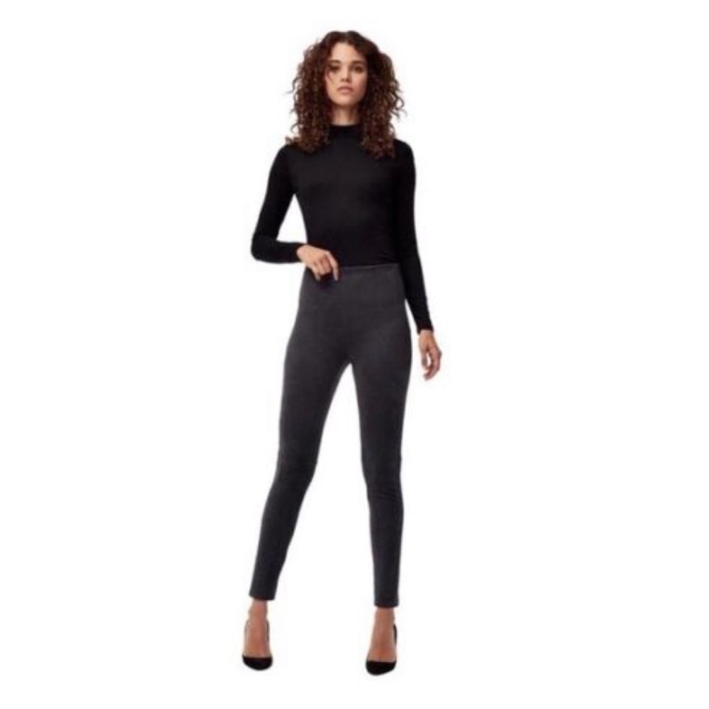 Aritzia Talula Vegan Suede High Rise Leggings